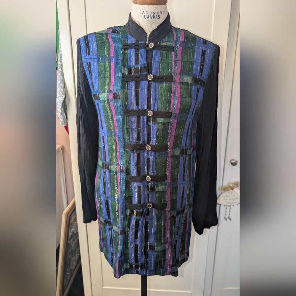 Elegant Women's Plaid Blazer